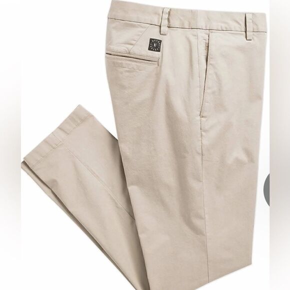NWT LinkSoul Men’s Khaki Crosby Chino Pant Golf - Size 40” - Picture 3 of 9